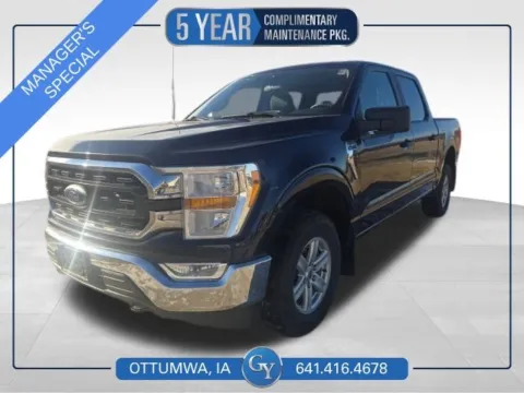 Blue 2021 Ford F-150 XLT for sale in Ottumwa, IA