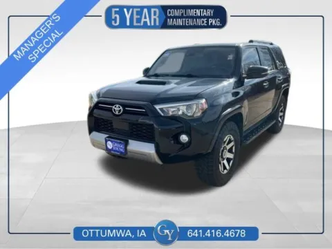 Black 2020 Toyota 4Runner TRD Off-Road Premium for sale in Ottumwa, IA