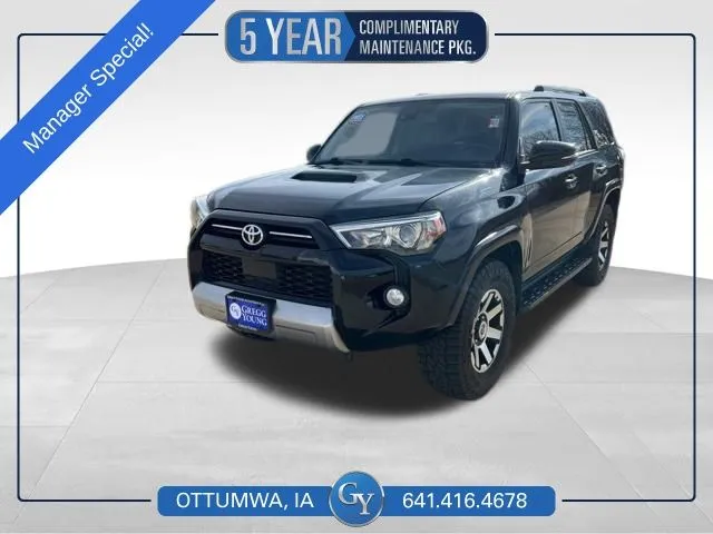Black 2020 Toyota 4Runner TRD Off-Road Premium for sale in Ottumwa, IA