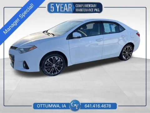 White 2016 Toyota Corolla L for sale in Ottumwa, IA