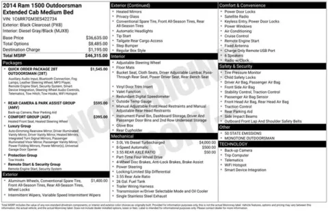 Photos of 2014 Ram 1500 Outdoorsman for sale in Ottumwa, IA at Gregg Young Toyota of Ottumwa