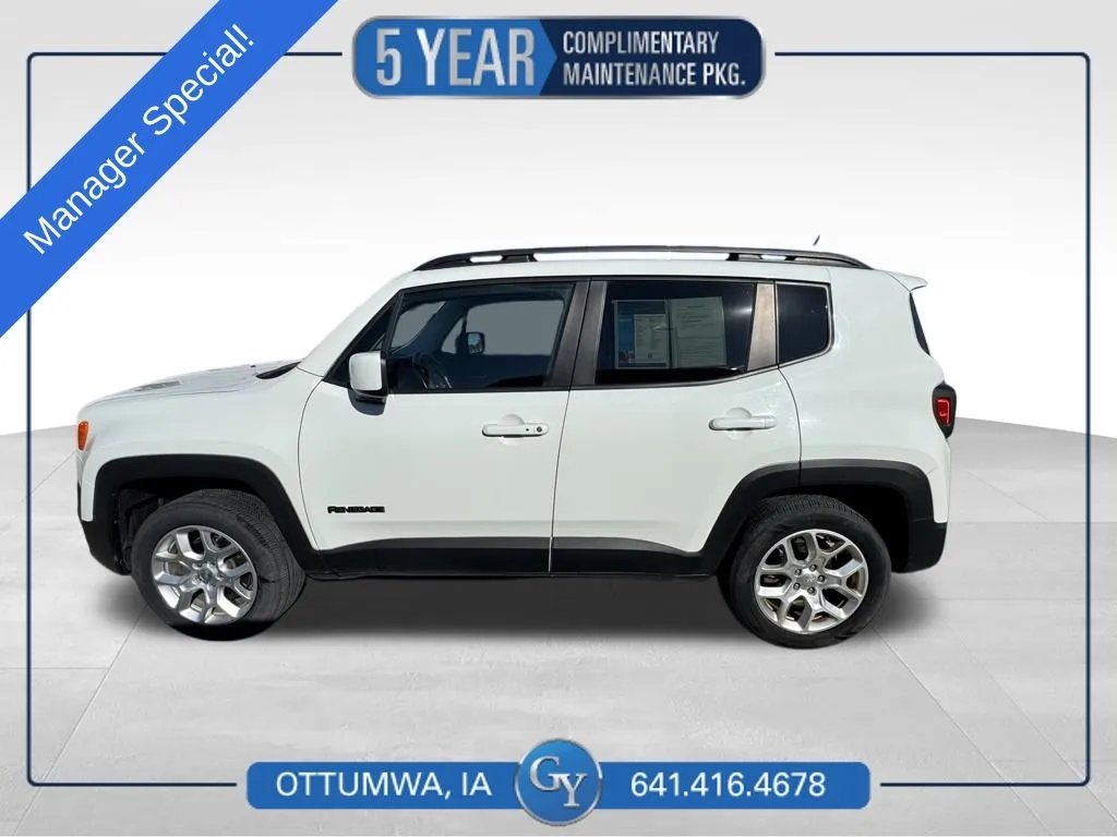 White 2016 Jeep Renegade Latitude for sale in Ottumwa, IA