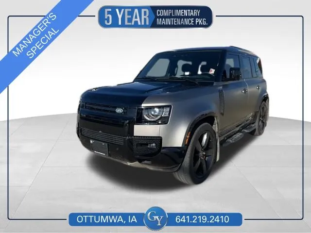 Gray 2025 Land Rover Defender 110 X for sale in Ottumwa, IA