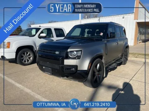 Gray 2025 Land Rover Defender 110 X for sale in Ottumwa, IA
