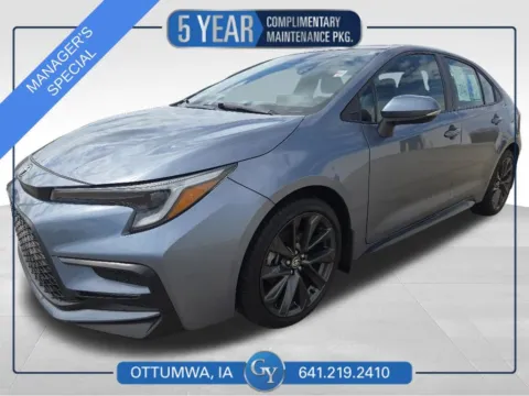 Gray 2024 Toyota Corolla SE for sale in Ottumwa, IA