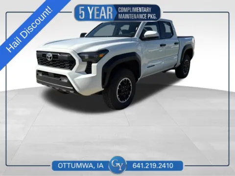 White 2024 Toyota Tacoma TRD Off-Road for sale in Ottumwa, IA