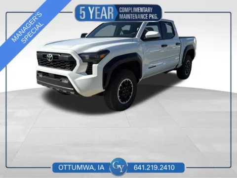 White 2024 Toyota Tacoma TRD Off-Road for sale in Ottumwa, IA