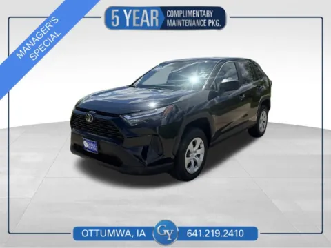 Black 2024 Toyota RAV4 LE for sale in Ottumwa, IA
