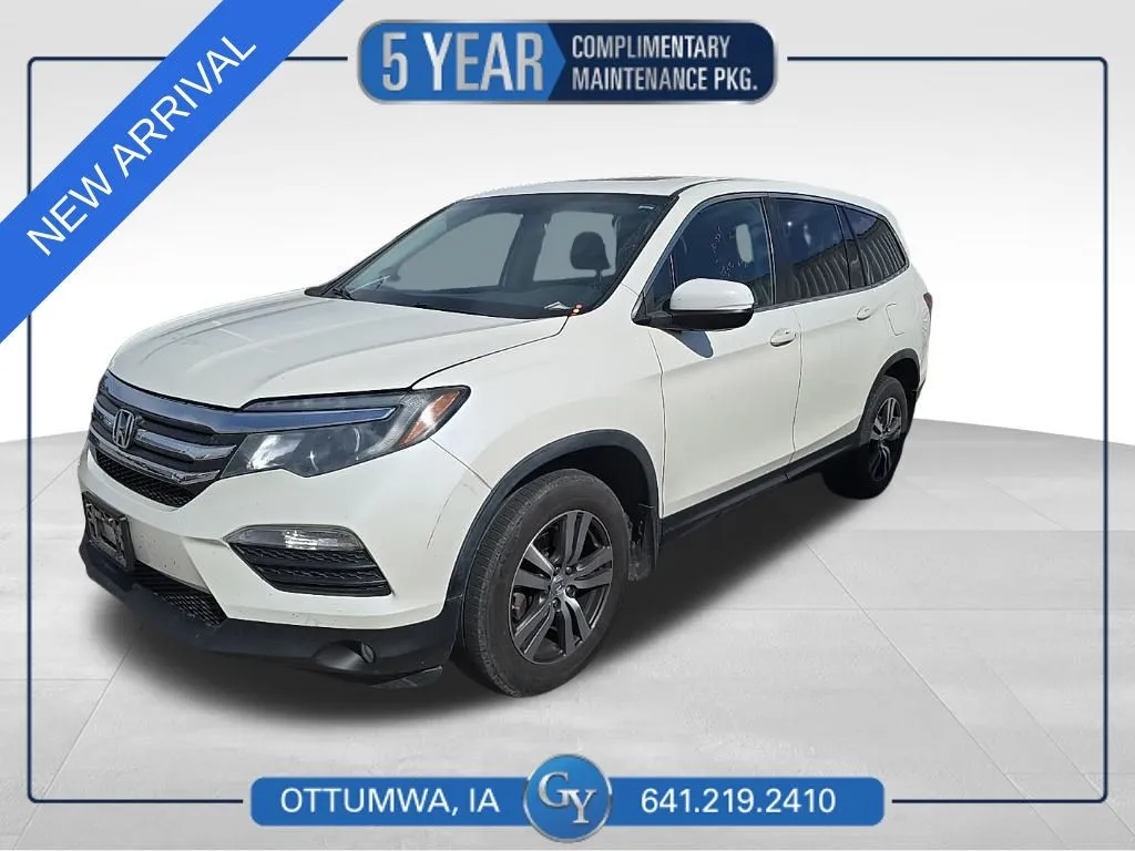 White 2017 Honda Pilot EX-L for sale in Ottumwa, IA