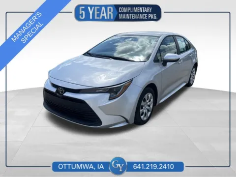 Silver 2026 Toyota Corolla LE for sale in Ottumwa, IA