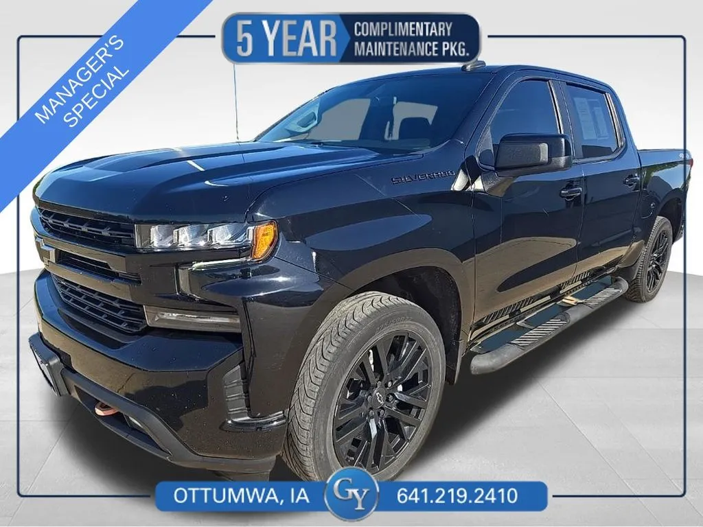 Black 2022 Chevrolet Silverado 1500 LTD RST for sale in Ottumwa, IA