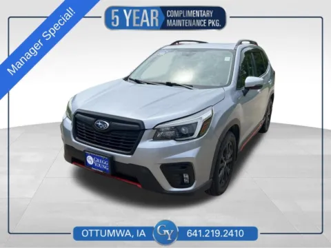 Silver 2021 Subaru Forester Sport for sale in Ottumwa, IA
