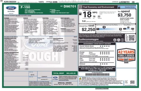 Photos of 2020 Ford F-150 Lariat for sale in Ottumwa, IA at Gregg Young Toyota of Ottumwa