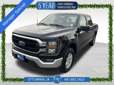 Black 2023 Ford F-150 XLT for sale in Ottumwa, IA