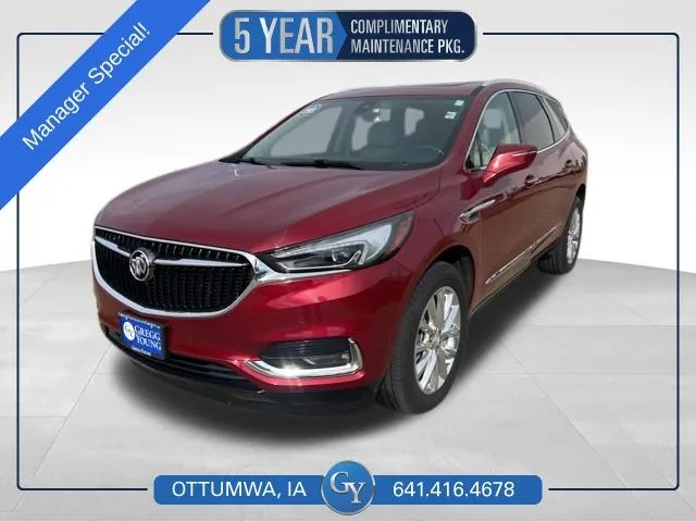 Red 2021 Buick Enclave Premium Group for sale in Ottumwa, IA