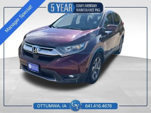 Red 2018 Honda CR-V EX-L for sale in Ottumwa, IA