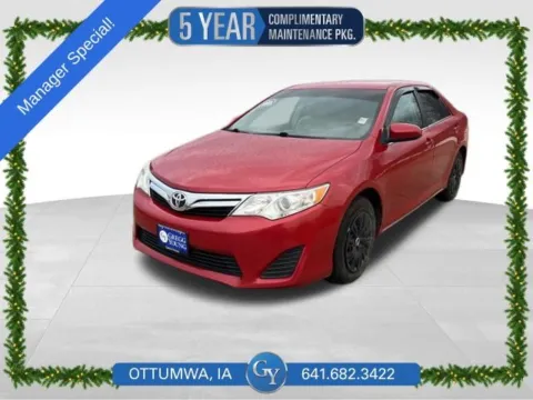 Red 2013 Toyota Camry L for sale in Ottumwa, IA