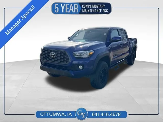 Blue 2022 Toyota Tacoma TRD Off-Road for sale in Ottumwa, IA