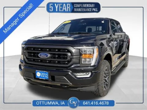 Black 2023 Ford F-150 XLT for sale in Ottumwa, IA