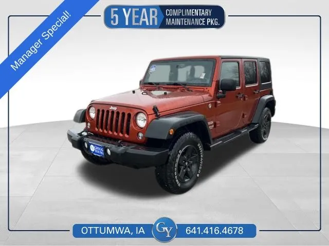 2014 Jeep Wrangler Unlimited Sport for sale in Ottumwa, IA