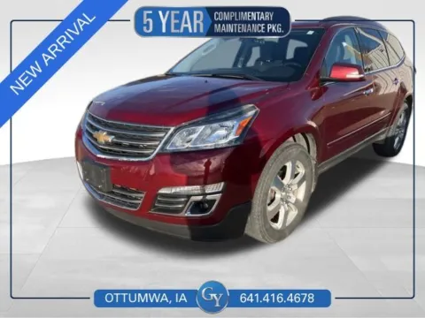 Red 2016 Chevrolet Traverse LTZ for sale in Ottumwa, IA