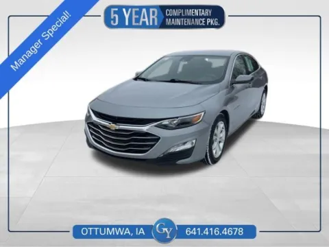 Gray 2024 Chevrolet Malibu LT for sale in Ottumwa, IA