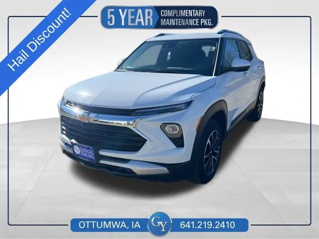 White 2025 Chevrolet TrailBlazer LT for sale in Ottumwa, IA