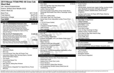 Photos of 2019 Nissan Titan PRO-4X for sale in Ottumwa, IA at Gregg Young Toyota of Ottumwa