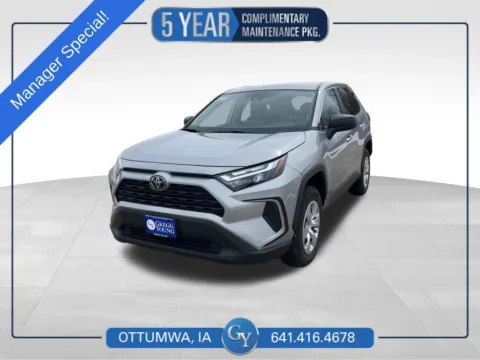 Silver 2023 Toyota RAV4 LE for sale in Ottumwa, IA