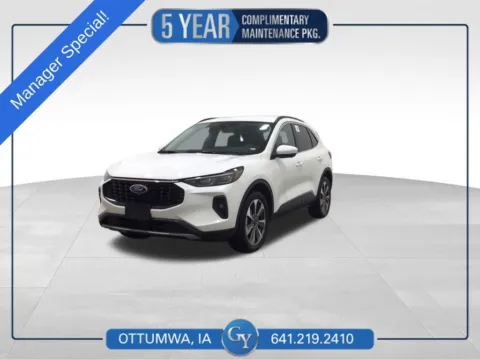 White 2024 Ford Escape Platinum for sale in Ottumwa, IA