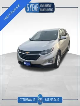 Silver 2018 Chevrolet Equinox LT for sale in Ottumwa, IA