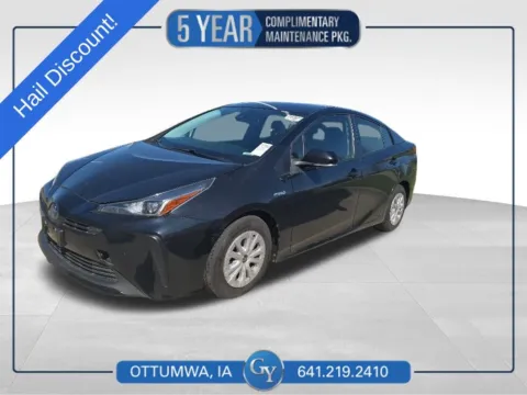 Black 2022 Toyota Prius LE for sale in Ottumwa, IA
