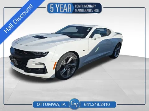 White 2019 Chevrolet Camaro SS for sale in Ottumwa, IA