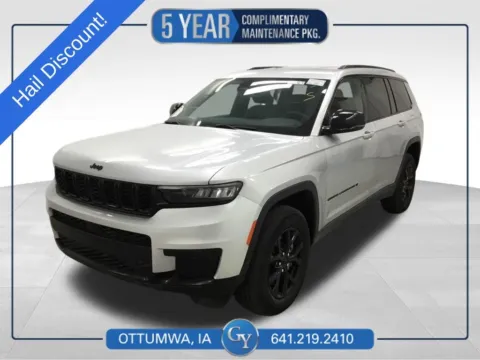 Silver 2024 Jeep Grand Cherokee L Altitude for sale in Ottumwa, IA