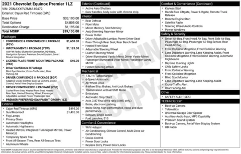 Photos of 2021 Chevrolet Equinox Premier for sale in Ottumwa, IA at Gregg Young Toyota of Ottumwa