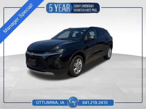 Black 2020 Chevrolet Blazer LT for sale in Ottumwa, IA