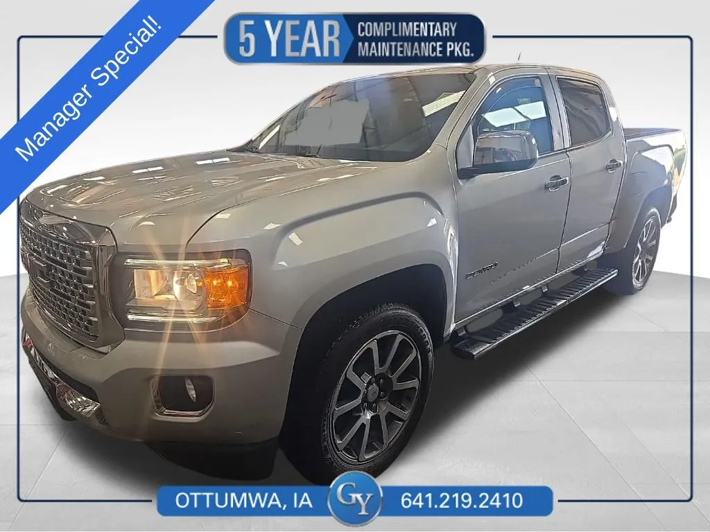 Silver 2018 GMC Canyon Denali for sale in Ottumwa, IA