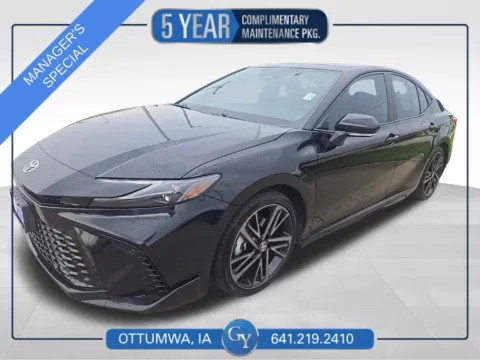 Black 2025 Toyota Camry XSE for sale in Ottumwa, IA