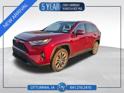 White 2022 Toyota RAV4 XLE Premium for sale in Ottumwa, IA