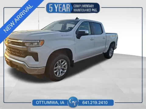 White 2022 Chevrolet Silverado 1500 LT for sale in Ottumwa, IA