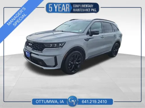 Gray 2022 Kia Sorento SX for sale in Ottumwa, IA