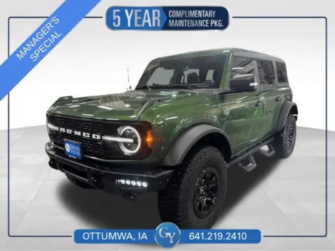 Green 2024 Ford Bronco Wildtrak for sale in Ottumwa, IA
