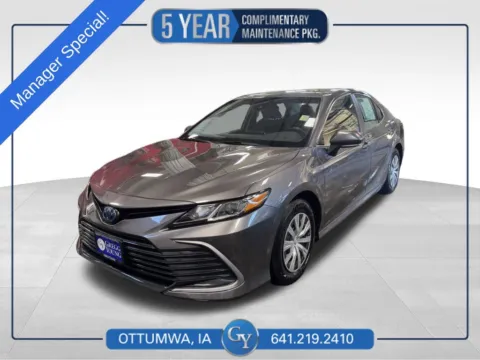 Gray 2023 Toyota Camry Hybrid LE for sale in Ottumwa, IA