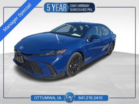 Blue 2025 Toyota Camry SE for sale in Ottumwa, IA