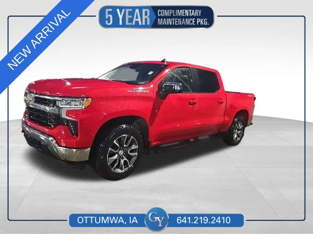 Red 2024 Chevrolet Silverado 1500 LT for sale in Ottumwa, IA