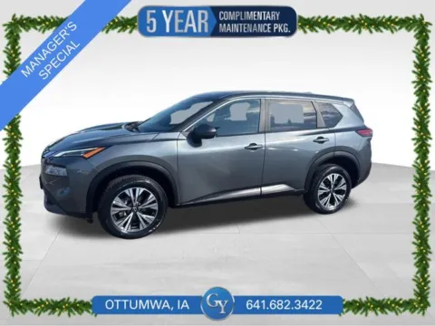 Gray 2023 Nissan Rogue SV for sale in Ottumwa, IA
