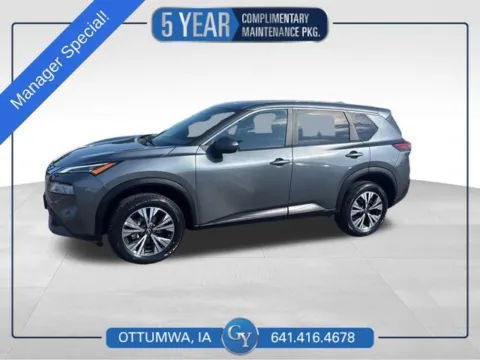 Gray 2023 Nissan Rogue SV for sale in Ottumwa, IA