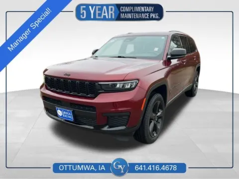 Red 2023 Jeep Grand Cherokee L Altitude for sale in Ottumwa, IA