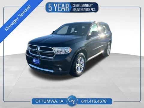 Black 2013 Dodge Durango Crew for sale in Ottumwa, IA