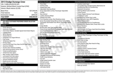 Photos of 2013 Dodge Durango Crew for sale in Ottumwa, IA at Gregg Young Toyota of Ottumwa